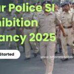 Bihar Police SI Prohibition Vacancy 2025
