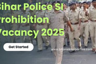 Bihar Police SI Prohibition Vacancy 2025