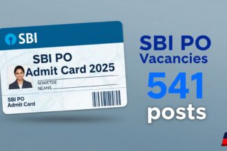 SBI PO Admit Card 2025 Released