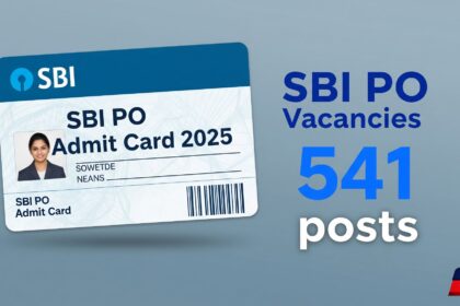 SBI PO Admit Card 2025 Released