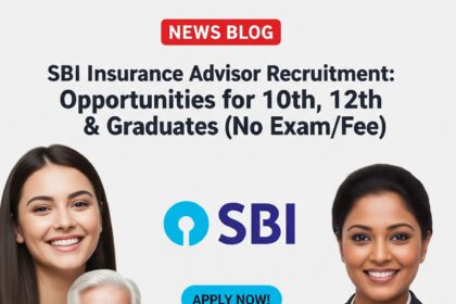 SBI Insurance Advisor Recruitment 2025