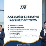 AAI Junior Executive Recruitment 2025