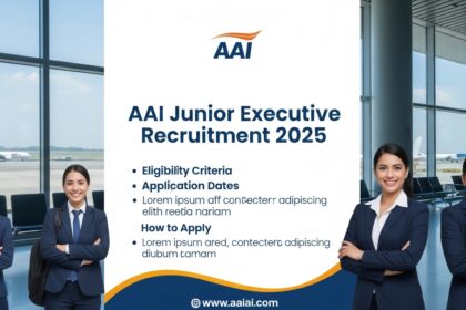 AAI Junior Executive Recruitment 2025