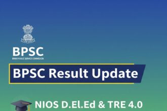 BPSC Result Update : NIOS D.El.Ed