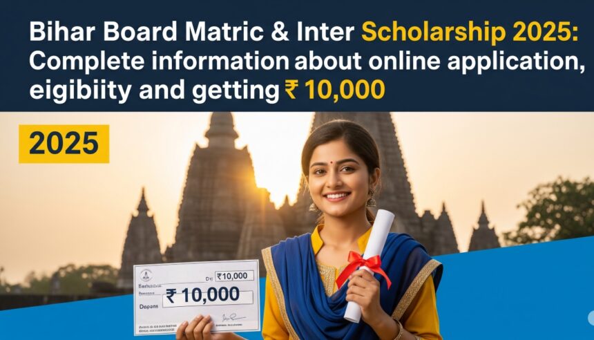 Bihar Board Matric & Inter Scholarship 2025