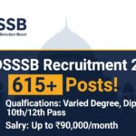 DSSSB Recruitment 2025