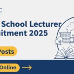 RPSC School Lecturer Recruitment 2025