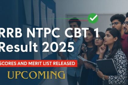 RRB NTPC CBT-1 Result 2025