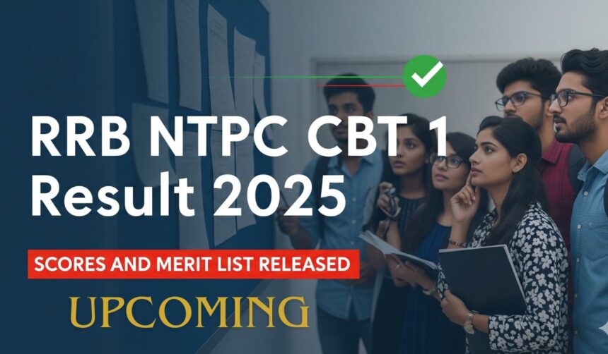 RRB NTPC CBT-1 Result 2025
