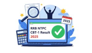 RRB NTPC CBT-1 Result 2025