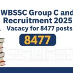 WBSSC Group C and D Recruitment 2025
