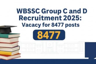 WBSSC Group C and D Recruitment 2025