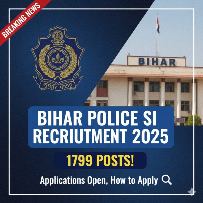 Bihar Police SI Recruitment 2025