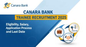 Canara Bank Trainee Recruitment 2025 