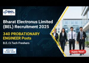 भारत इलेक्ट्रॉनिक्स लिमिटेड (BEL) भर्ती 2025