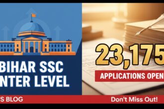 Bihar SSC Inter Level Recruitment 2025