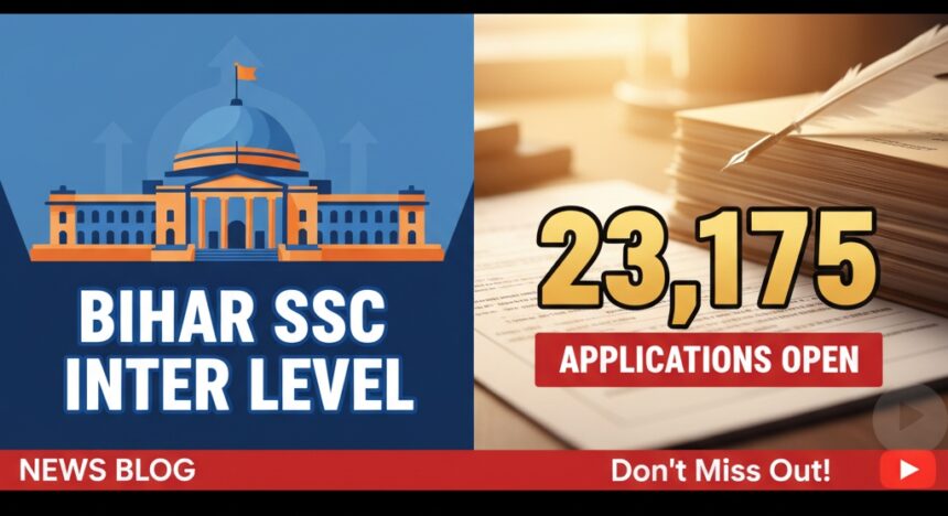 Bihar SSC Inter Level Recruitment 2025