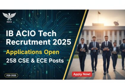 IB ACIO Tech Recruitment 2025