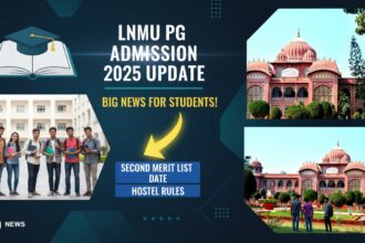 LNMU PG Admission 2025 Update