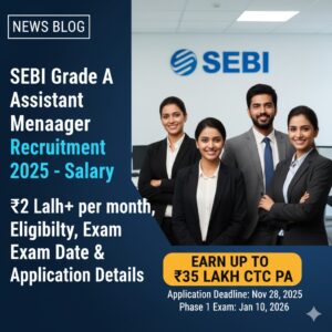 SEBI Grade A Assistant Manager Recruitment 2025