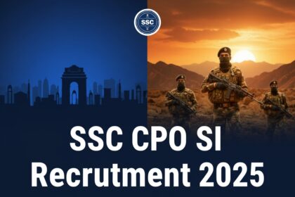SSC CPO SI Recruitment 2025