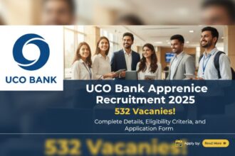 UCO Bank Apprentice भर्ती 2025