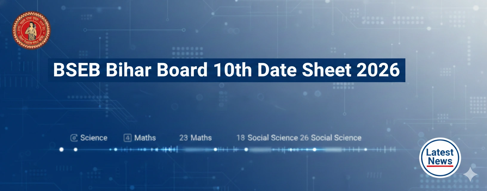 BSEB Bihar Board 10th Date Sheet 2026
