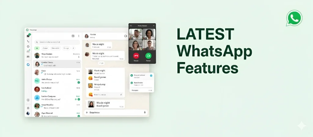 Latest WhatsApp features