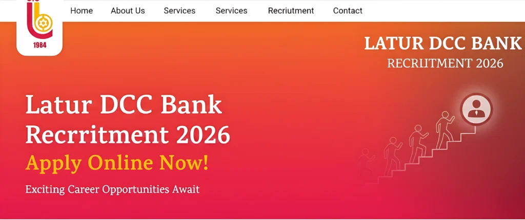 Latur DCC Bank Recruitment 2025 – 375 Posts