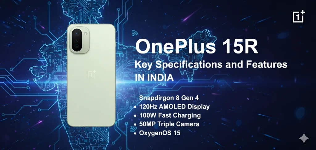 OnePlus 15R Key Specifications and Features in India