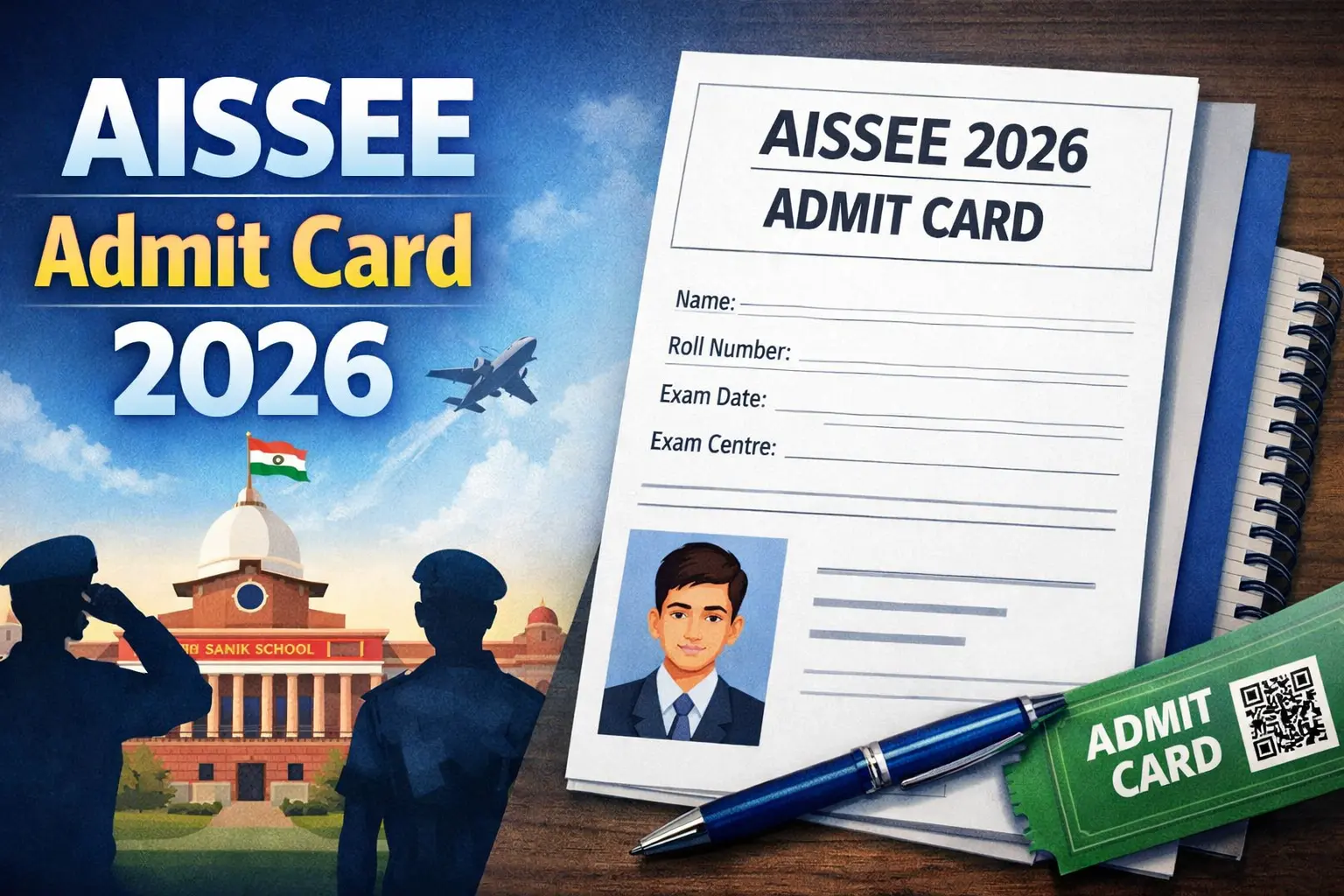 AISSEE Admit Card 2026: सैनिक स्कूल कक्षा 6 और 9 के एडमिट कार्ड जारी, यहाँ से करें डायरेक्ट डाउनलोड