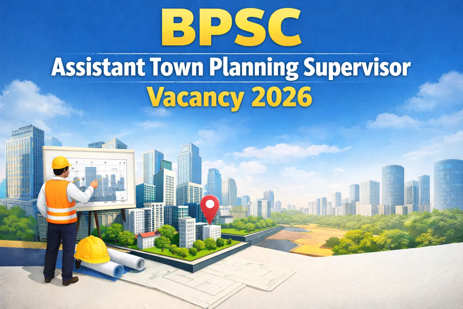 BPSC Assistant Town Planning Supervisor Vacancy 2026: 36 पदों पर निकली वैकेंसी, यहाँ जानें पूरी प्रक्रिया