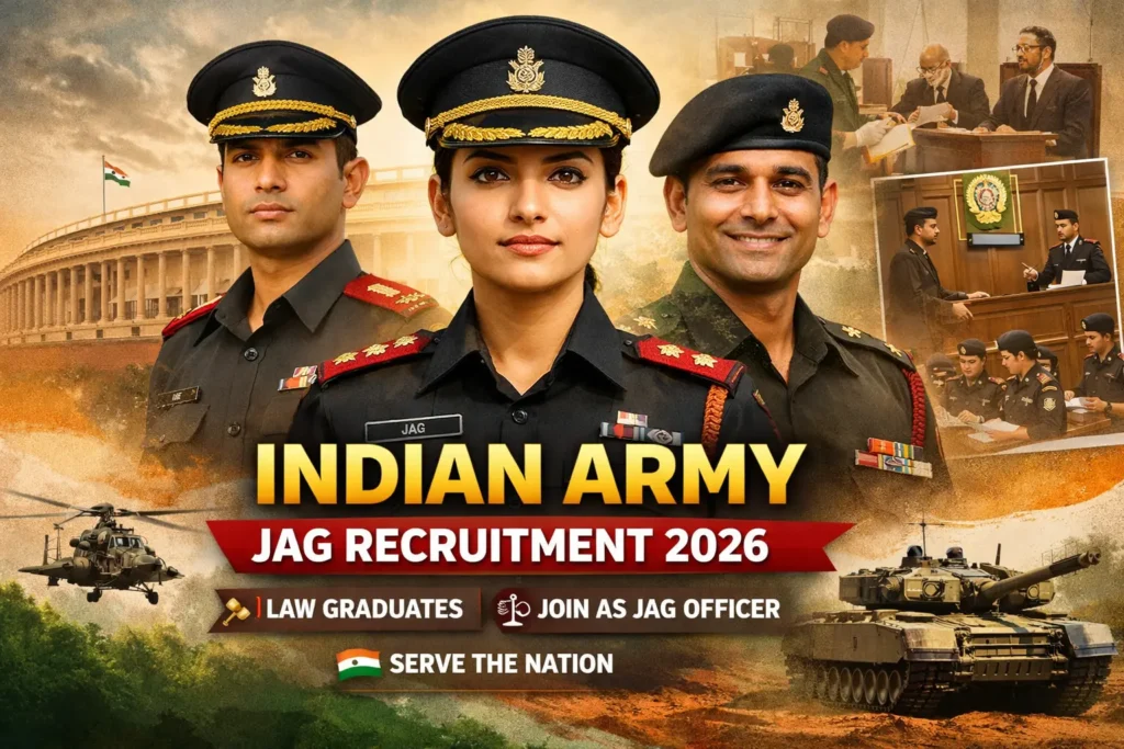 Indian Army JAG Recruitment 2026