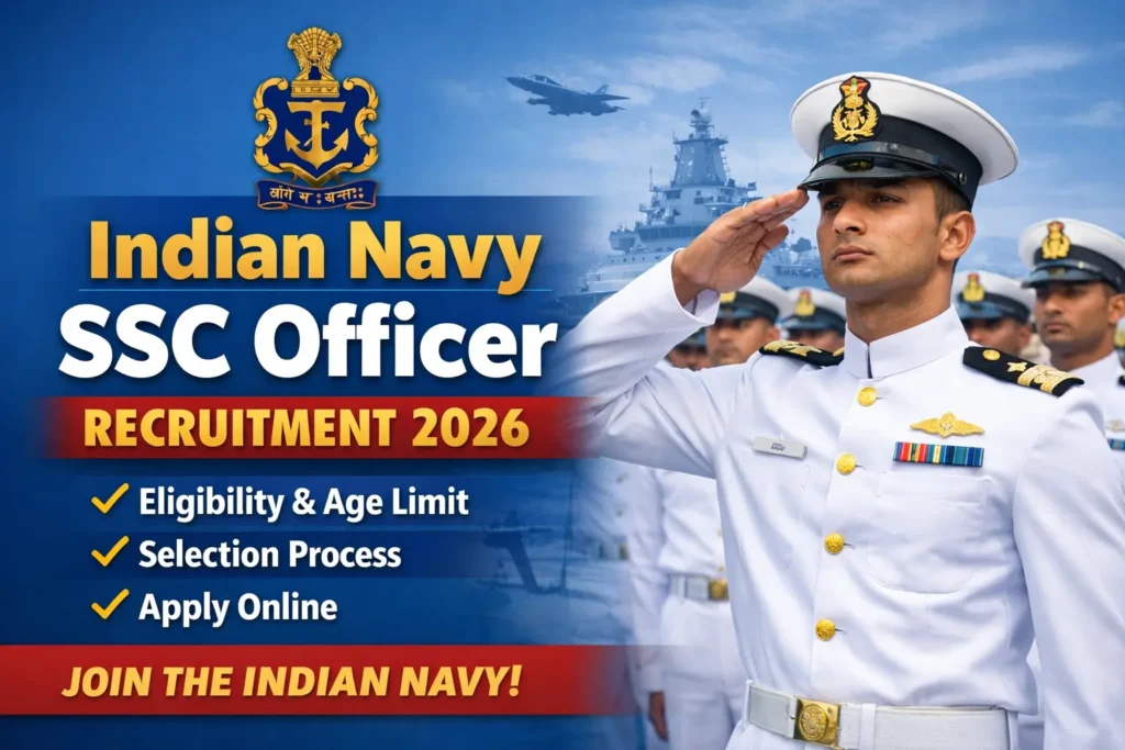 Indian Navy SSC Officer Recruitment 2026