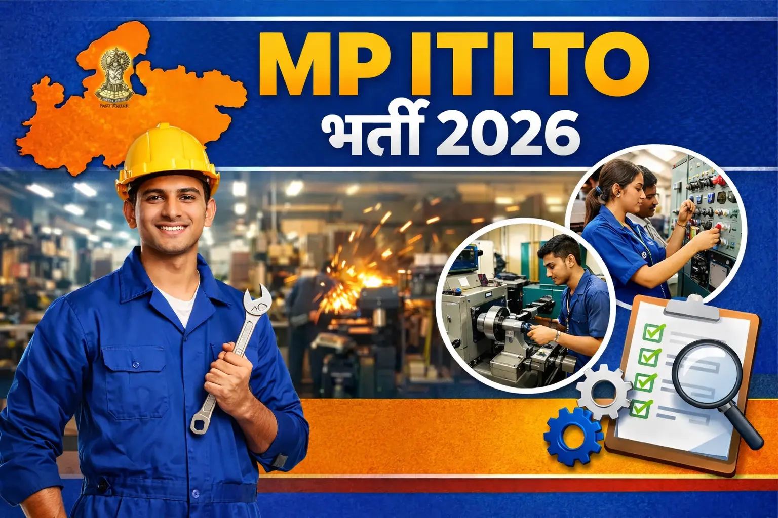 MP ITI TO भर्ती 2026: अंतिम तिथि, योग्यता, आवेदन प्रक्रिया हिंदी में