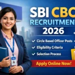 SBI CBO Recruitment 2026
