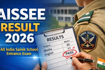 AISSEE Result 2026