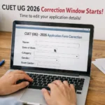CUET UG 2026 Correction Window शुरू