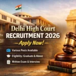 Delhi High Court Recruitment 2026