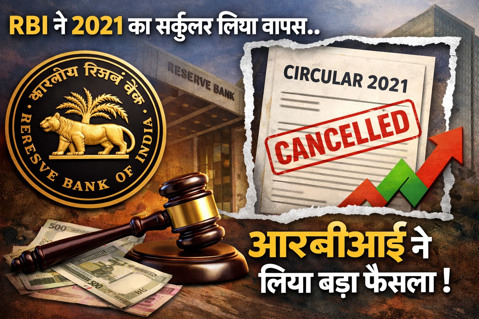 RBI ने 2021 का सर्कुलर लिया वापस