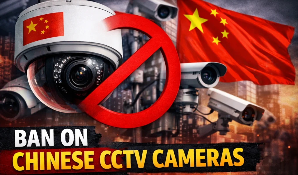 1 अप्रैल से चाइनीज़ CCTV कैमरों पर पूर्ण प्रतिबंध