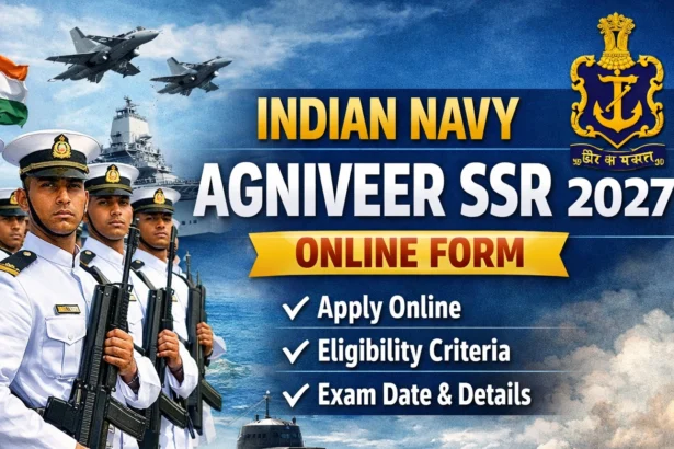 Indian Navy Agniveer SSR 2027