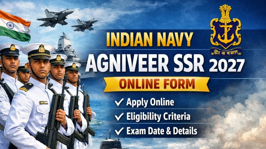 Indian Navy Agniveer SSR 2027