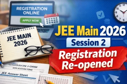 JEE Main 2026 Session 2 Registration Re-opened