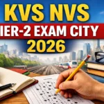 KVS NVS Tier-2 Exam City 2026