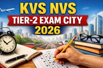 KVS NVS Tier-2 Exam City 2026