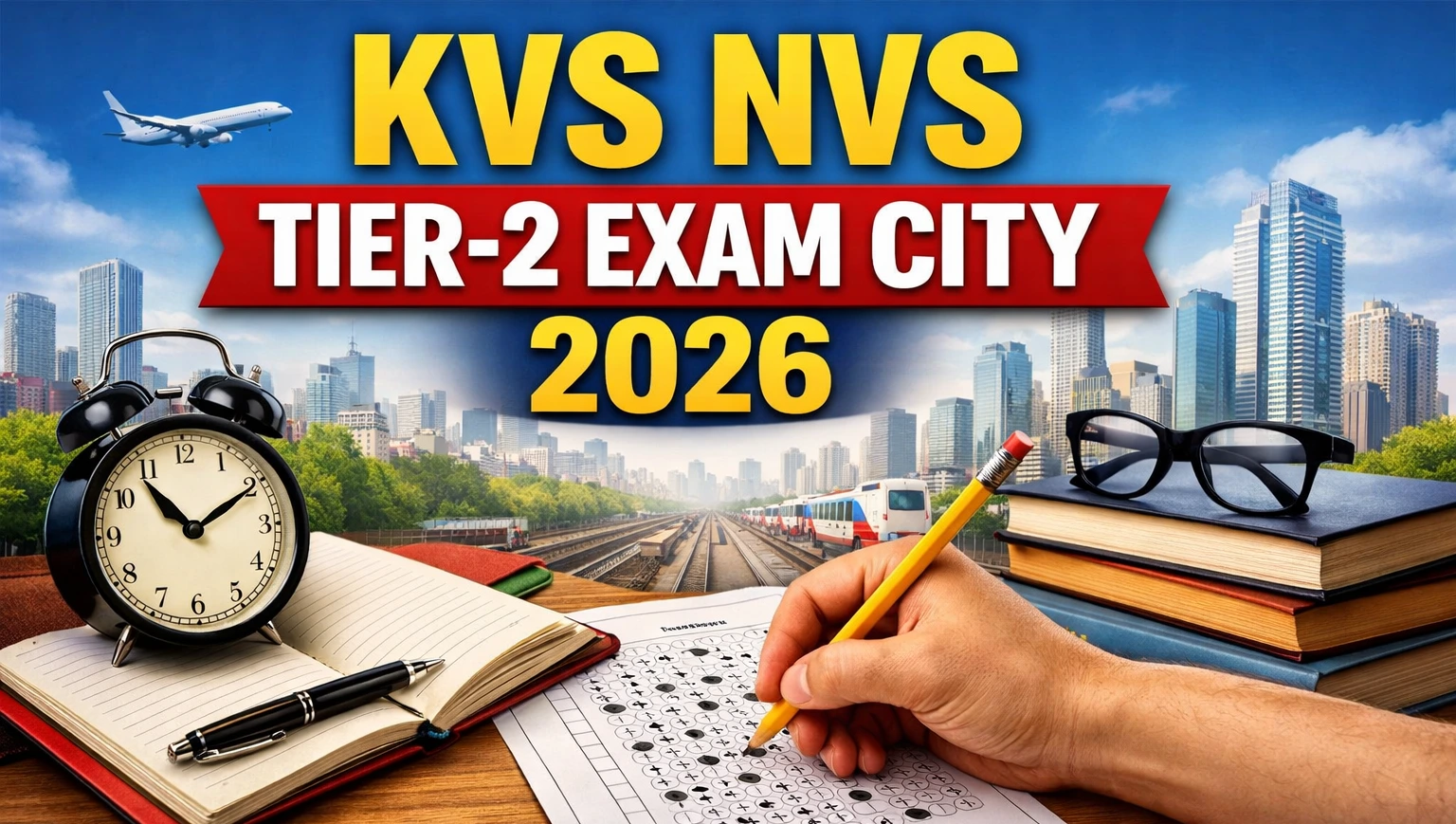KVS NVS Tier-2 Exam City 2026