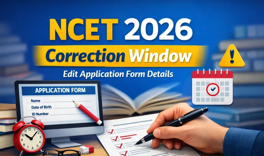 NCET 2026 Correction