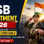 SSB Recruitment 2026