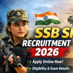 SSB SI Recruitment 2026